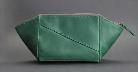 Practicality meets style: leather makeup bags