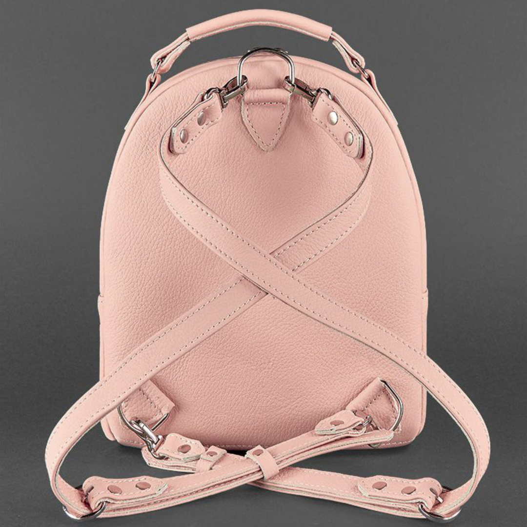soft leather womens backpack
