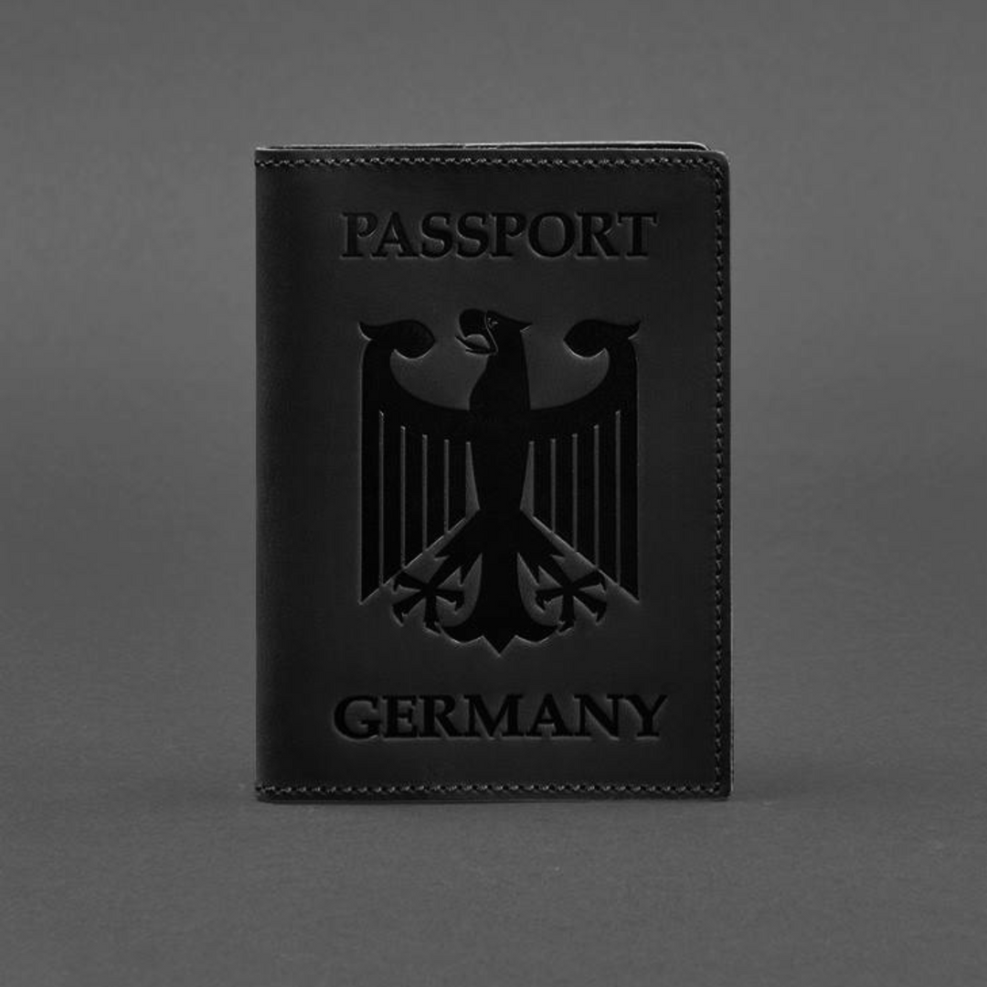 Durable German passport protector