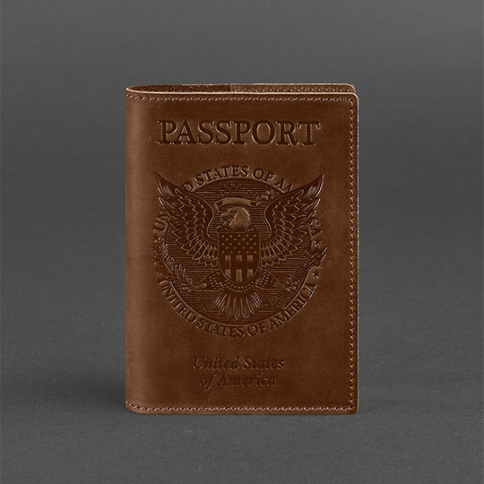 united states leather passport cover leather