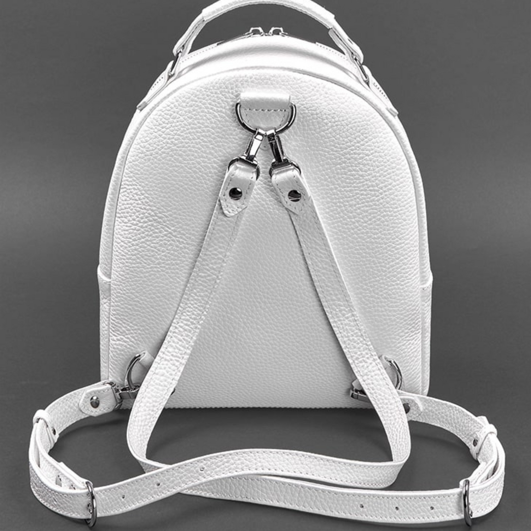 small soft leather backpack