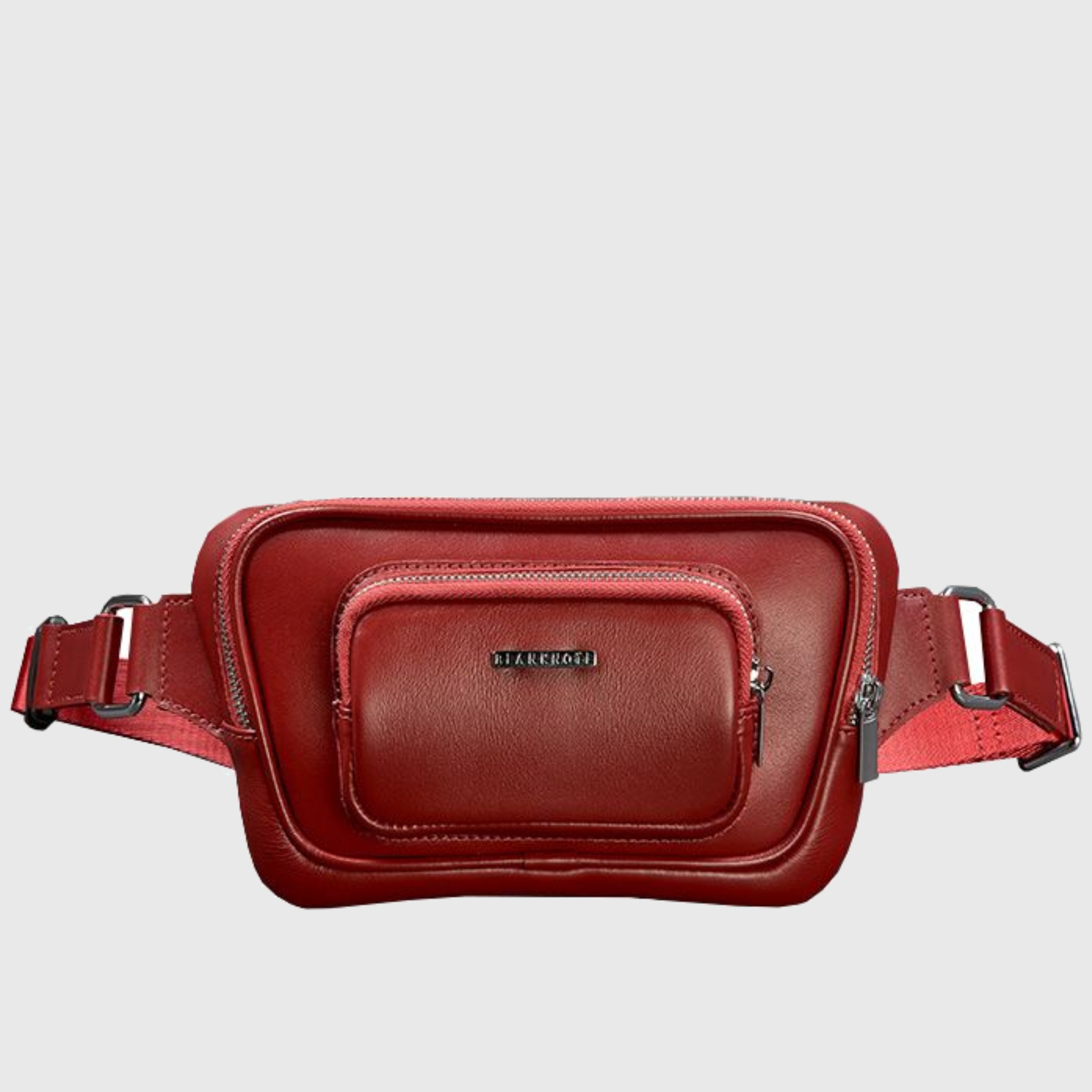 leather chest bag