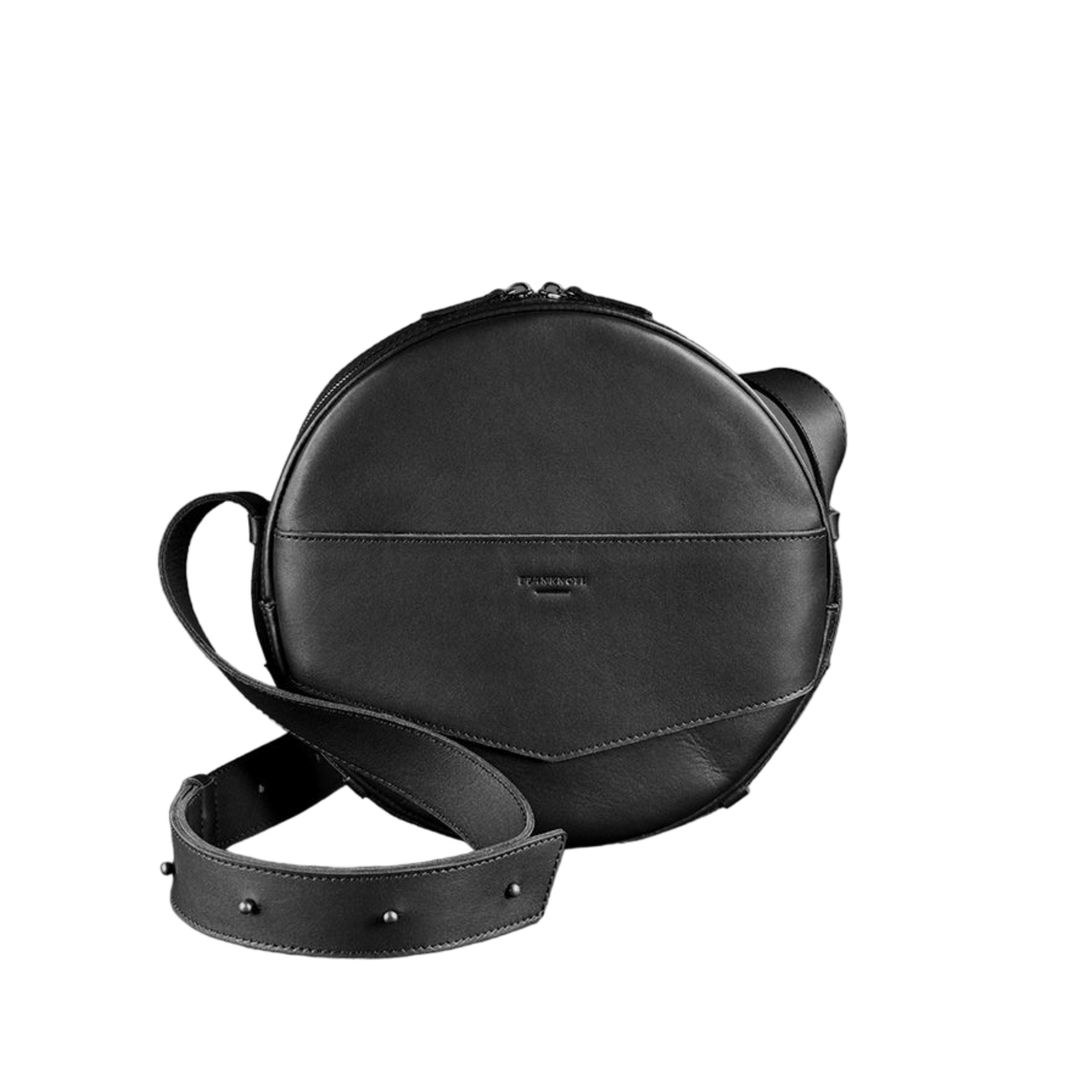 Elegant Bag for Lady Leather Crossbody Bag Round Bag - Leather Purse Backpack