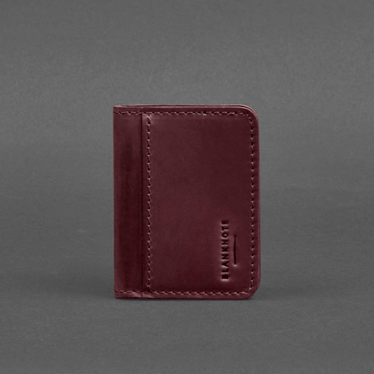 Leather sleeve for ID and driver's license