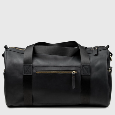 leather travel bag mens