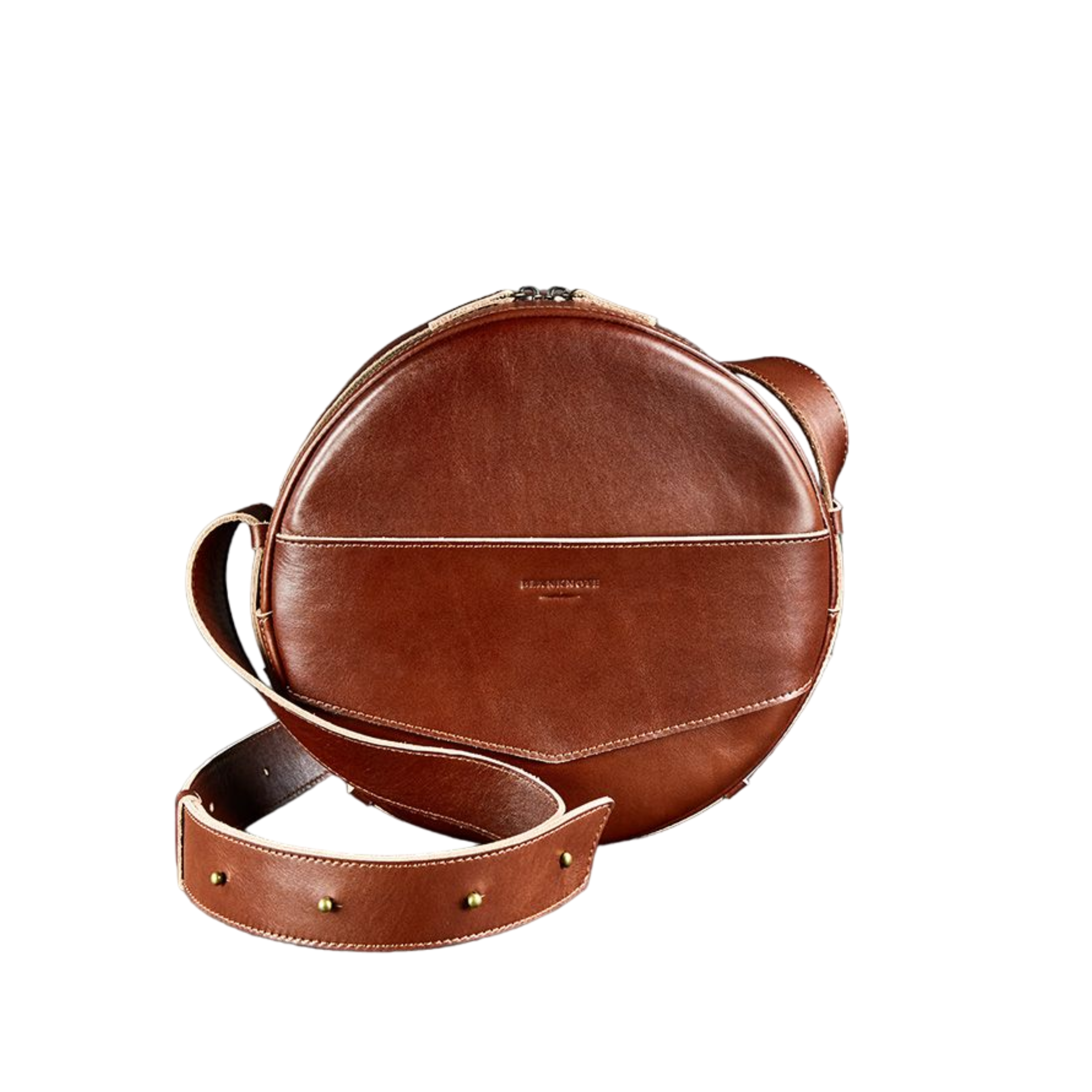Fashionable Bag for Lady Leather Crossbody Bag Round Bag - Leather Purse Backpack
