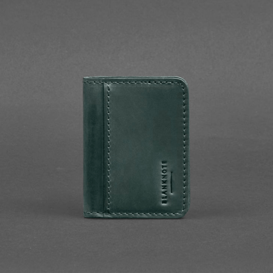 Handmade leather cover for ID and driver's license