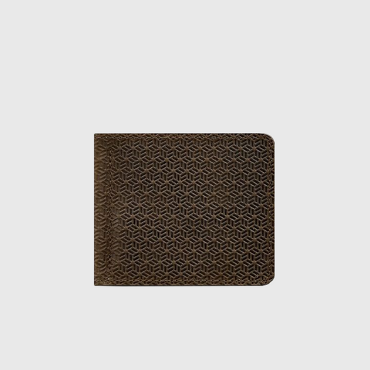 compact leather wallet