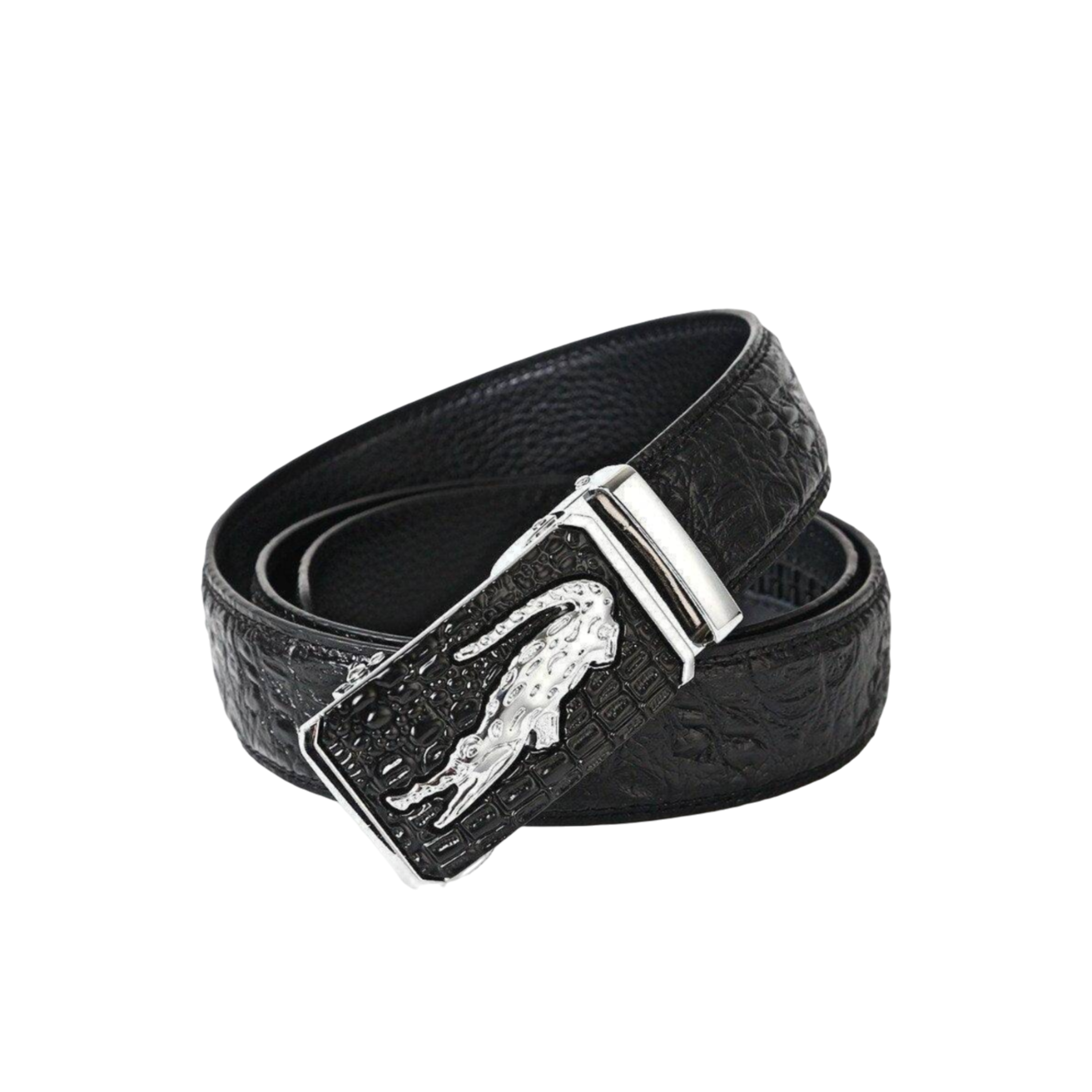 Crocodile Suit Leather  Belt For Men, Giorgi Model - Leather Purse Backpack