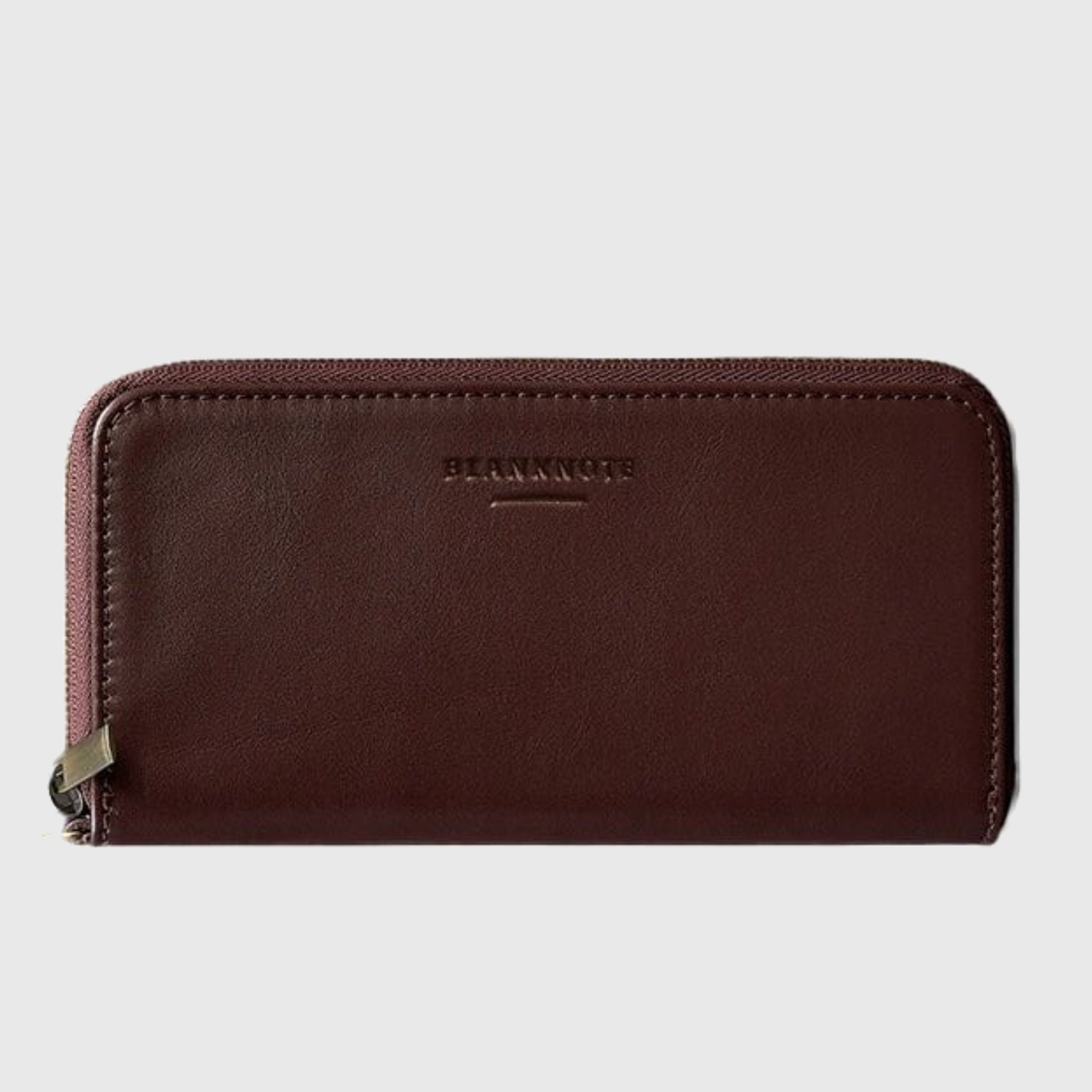 mens leather wallet with zipper