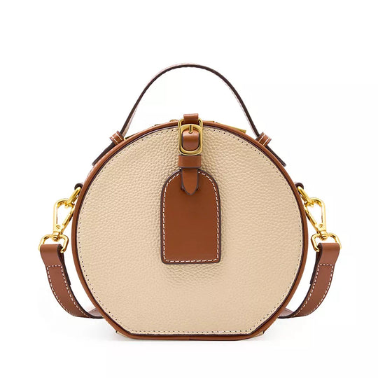 Sophisticated classic leather crossbody bag for ladies