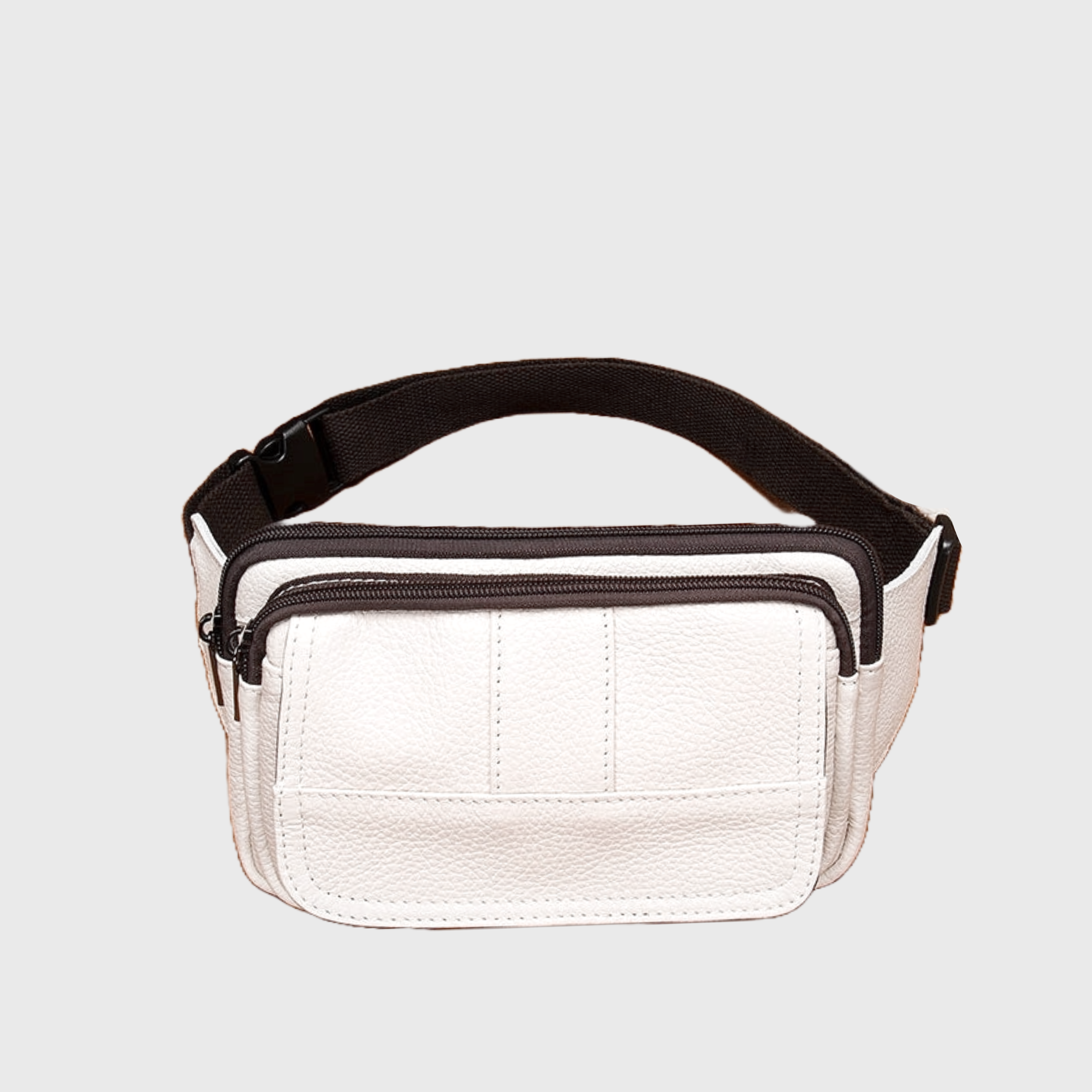 Women's leather fanny pack
