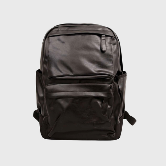 Luxury fashionable unisex leather backpack