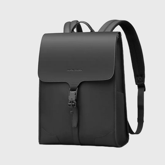 Black Tech Carry Laptop Backpack