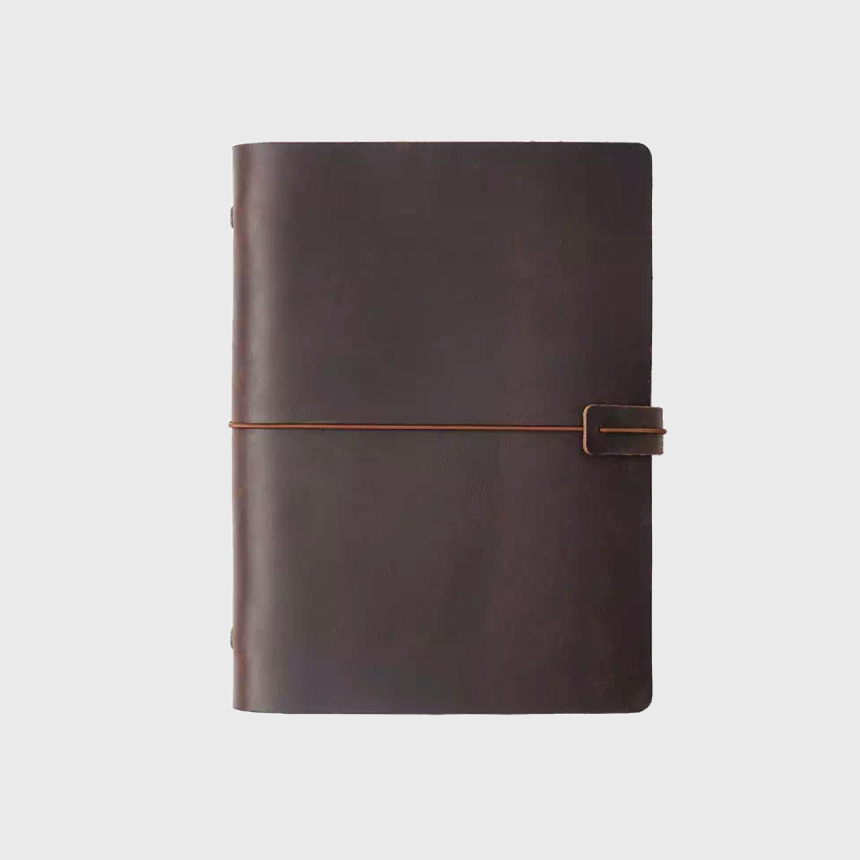 Vintage style leather journal A5