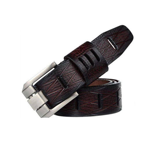 Durable Casual Leather Belt For Men, Tarxi Model - Leather Purse Backpack