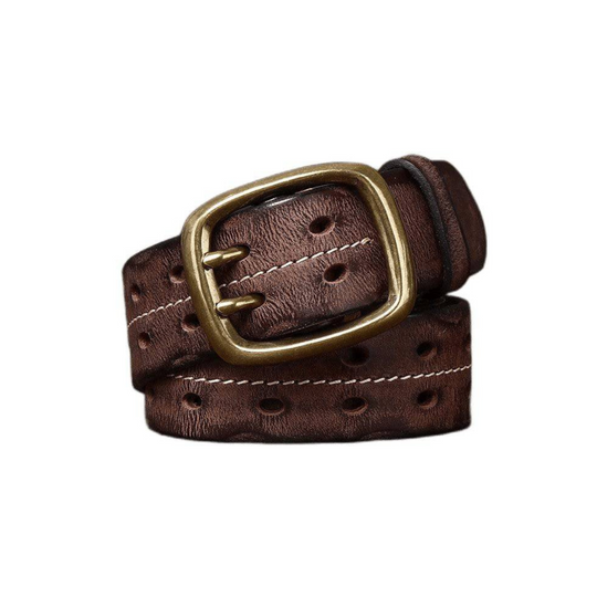 Leather Belt For Women or Men, Pekhrari Model - Leather Purse Backpack