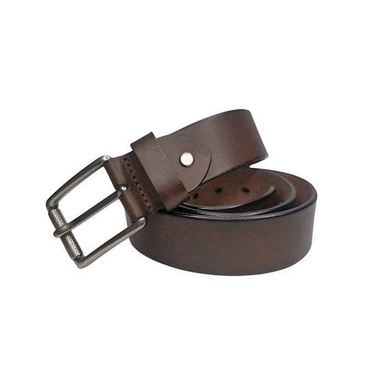 Soft Full-grain Leather Belt For Men, Enrico Model - Leather Purse Backpack