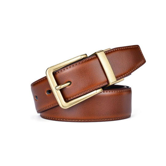 Reversible 2 In 1 Leather Belt For Men, Elite Style - Leather Purse Backpack