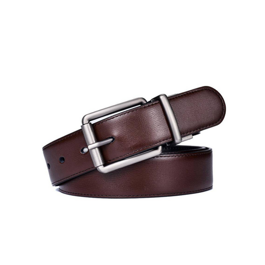 Reversible 2 In 1 Leather Belt For Men, Elegant Model