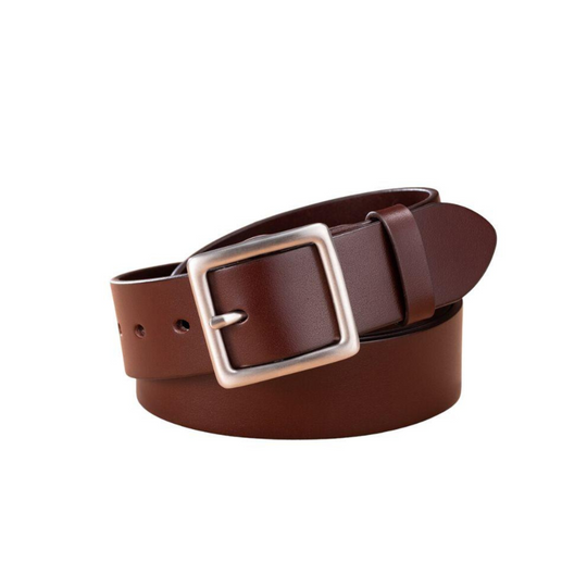 Large Size Belt For Women or Men, In Full Grain Leather