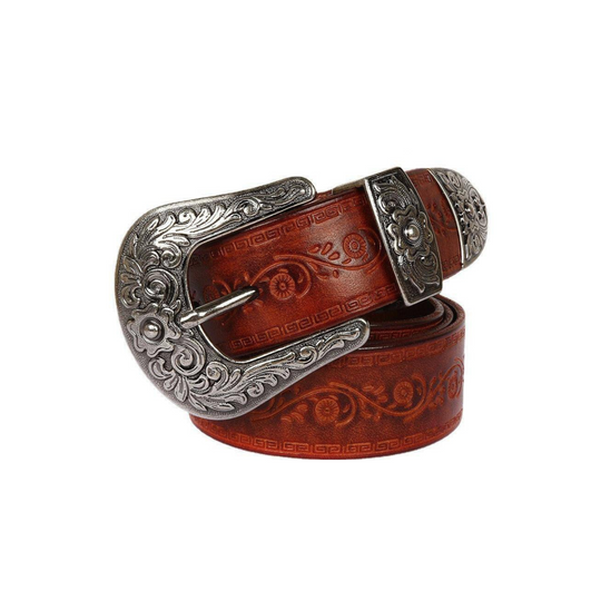 Custom Western Leather Belt For Men, Osyka Model