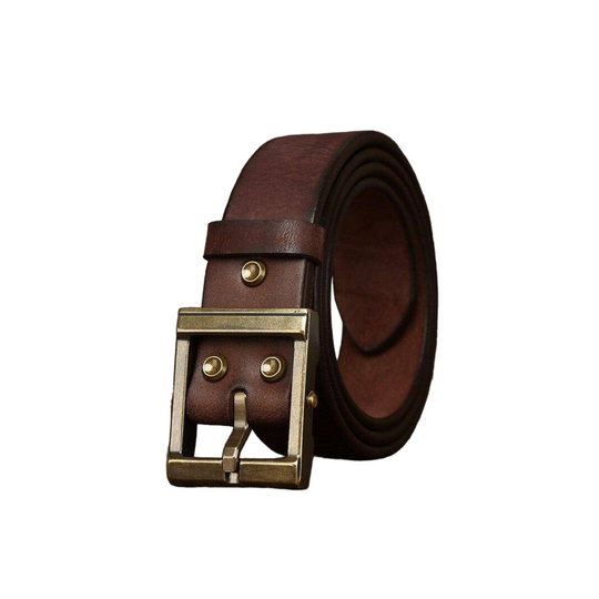 Premium Casual Leather Belt For Men, Cretly Model - Leather Purse Backpack