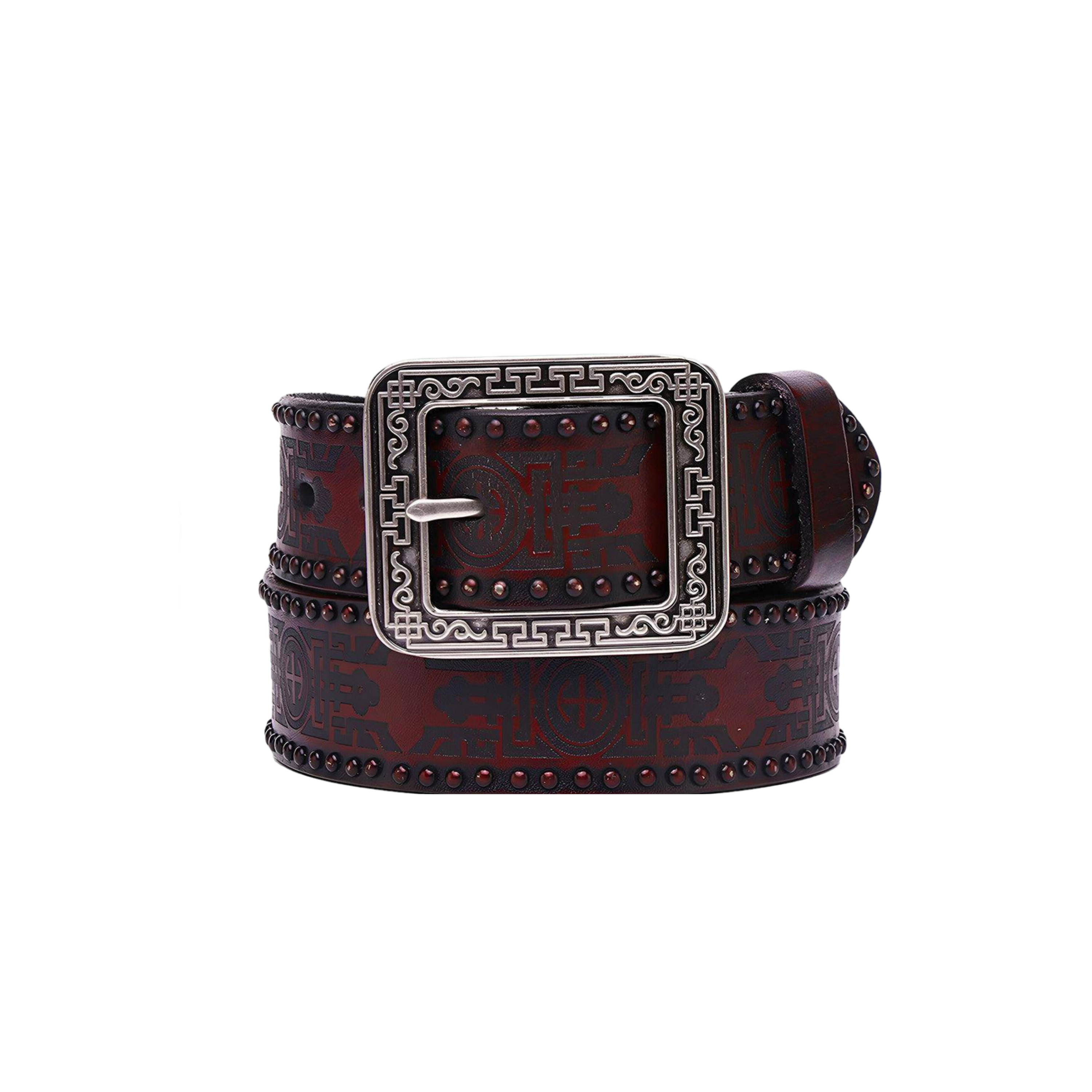 Western Leather Belt, Man or Woman, Daksha Model - Leather Purse Backpack