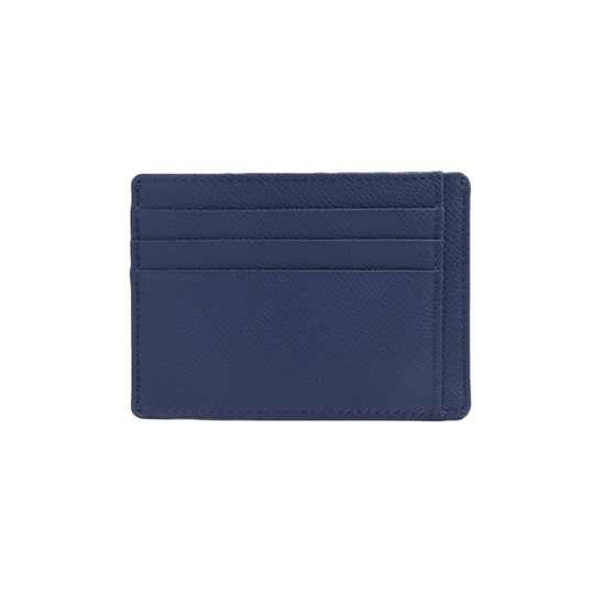 High-Quality Blue Leather Card Holder - Leather Purse Backpack