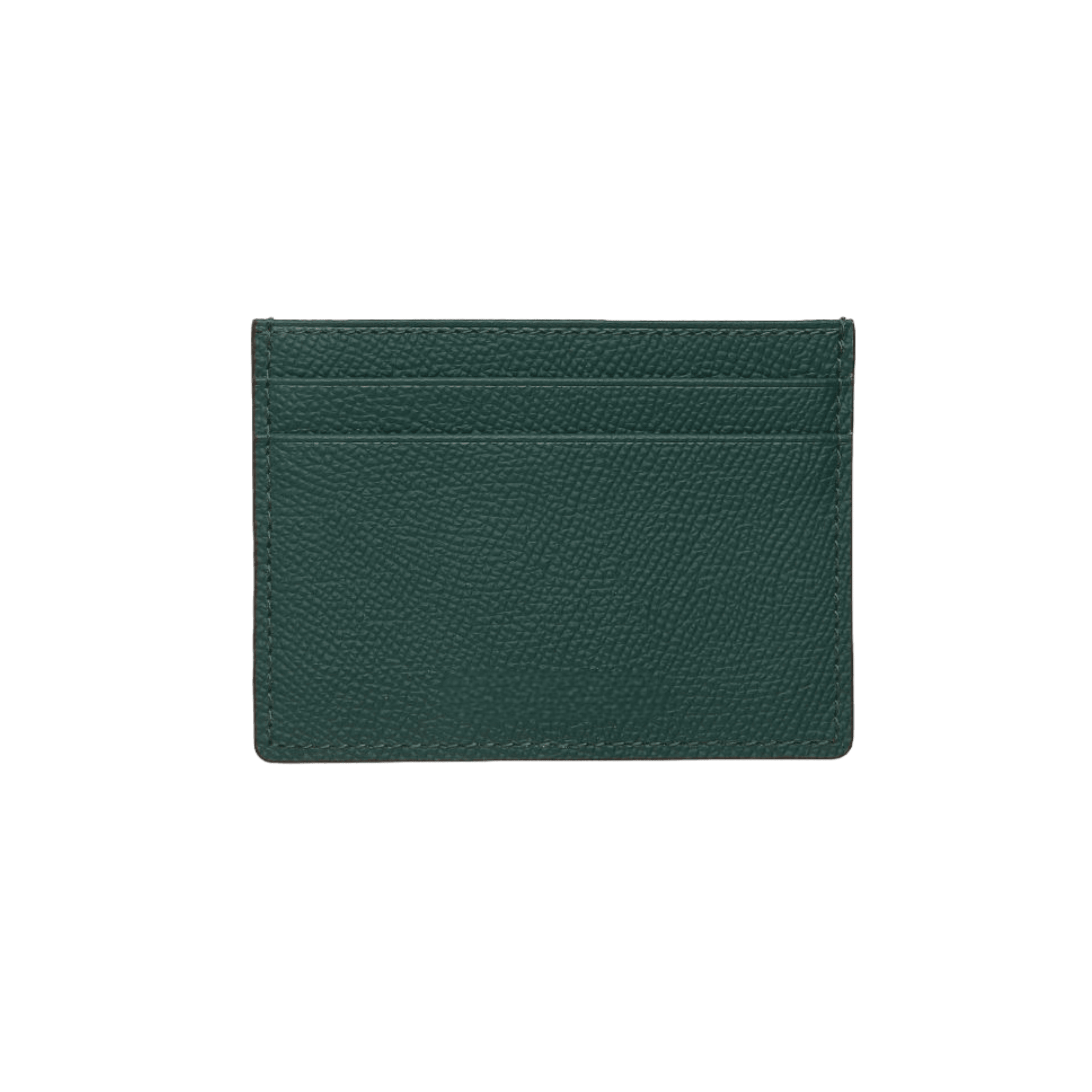 Handcrafted Green Leather Card Holder Wallet - Leather Purse Backpack