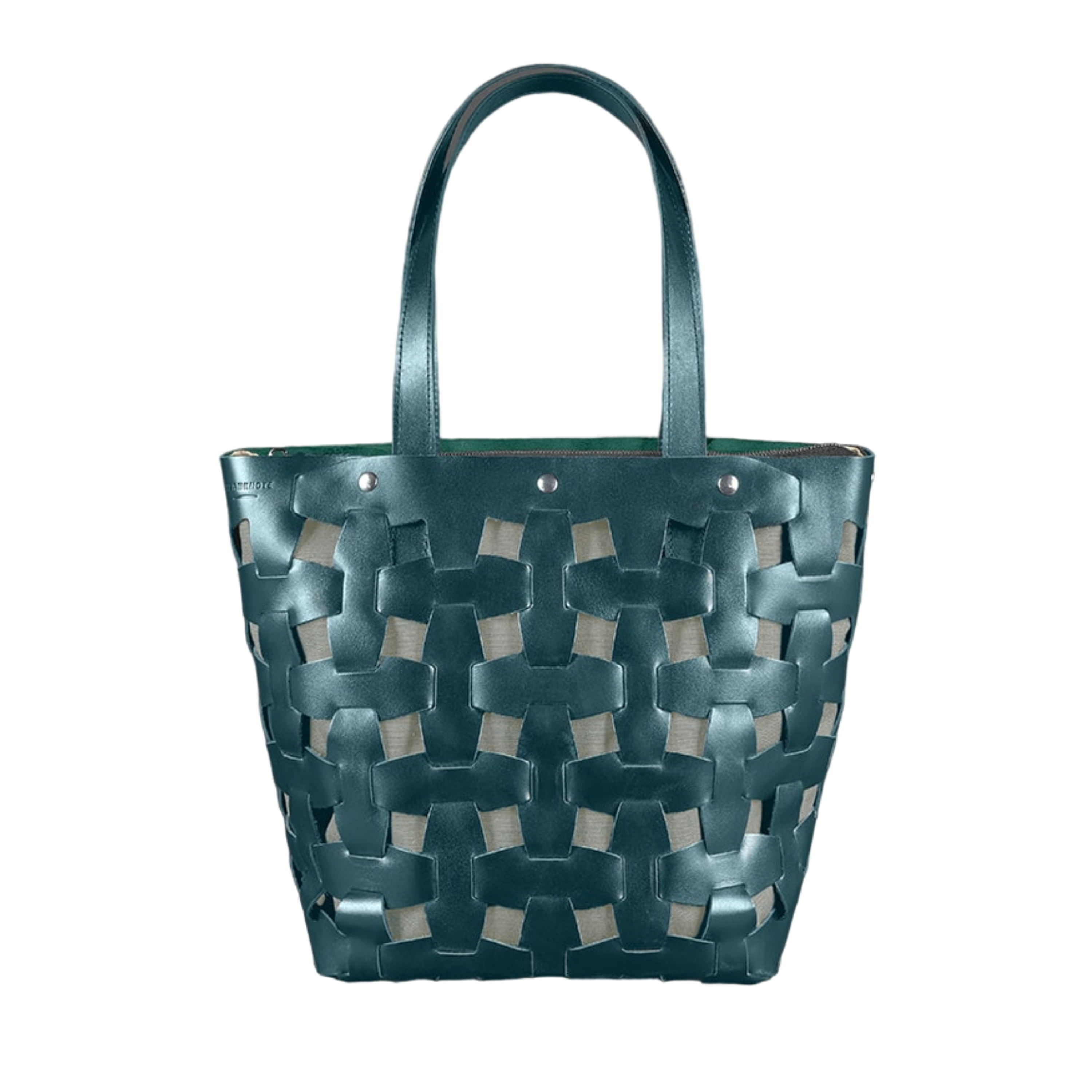 Unique Woven Leather Bag Tote Bag for Lady Shoulder Bag - Leather Purse Backpack