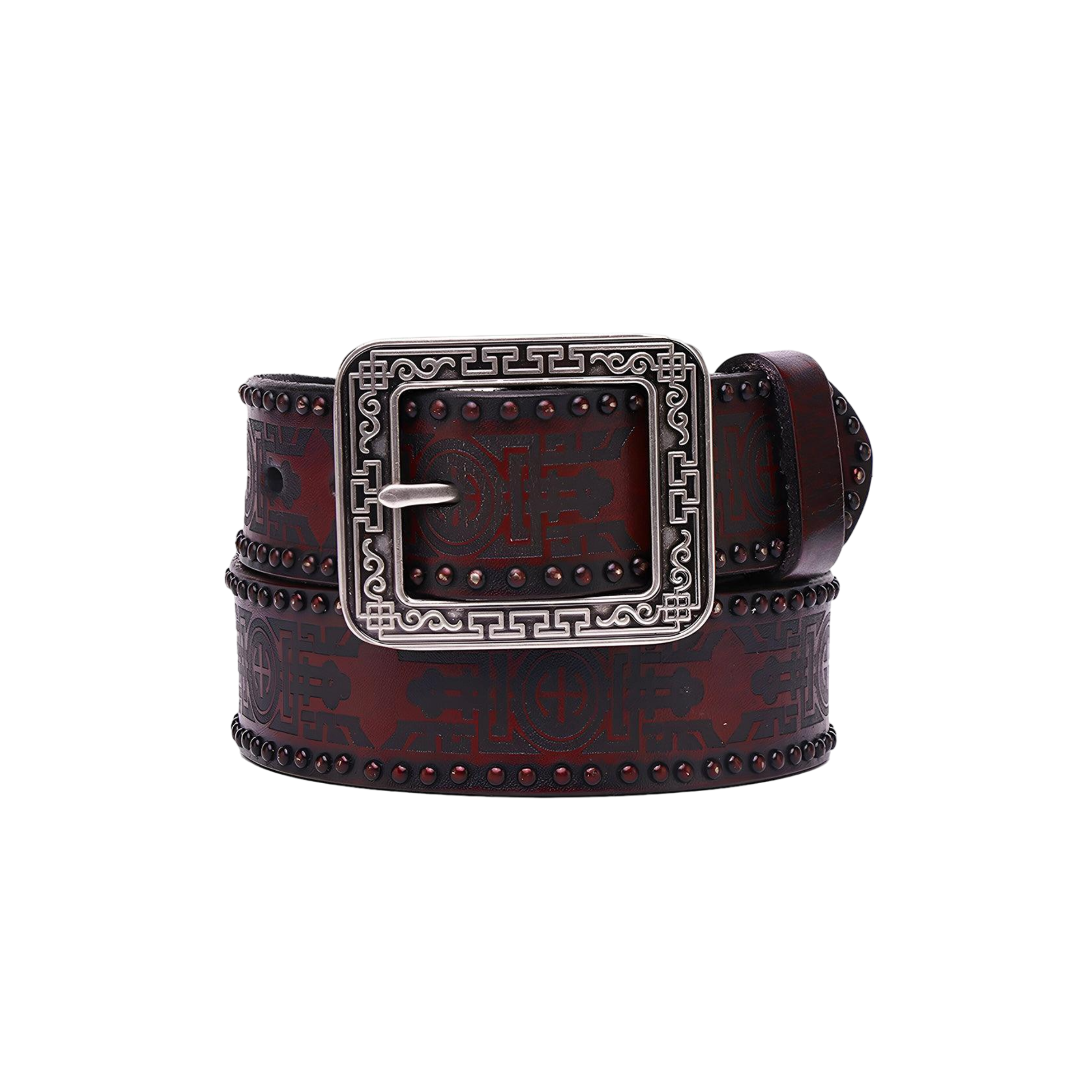 Unique Western Leather Belt For Woman, Daksha Model - Leather Purse Backpack