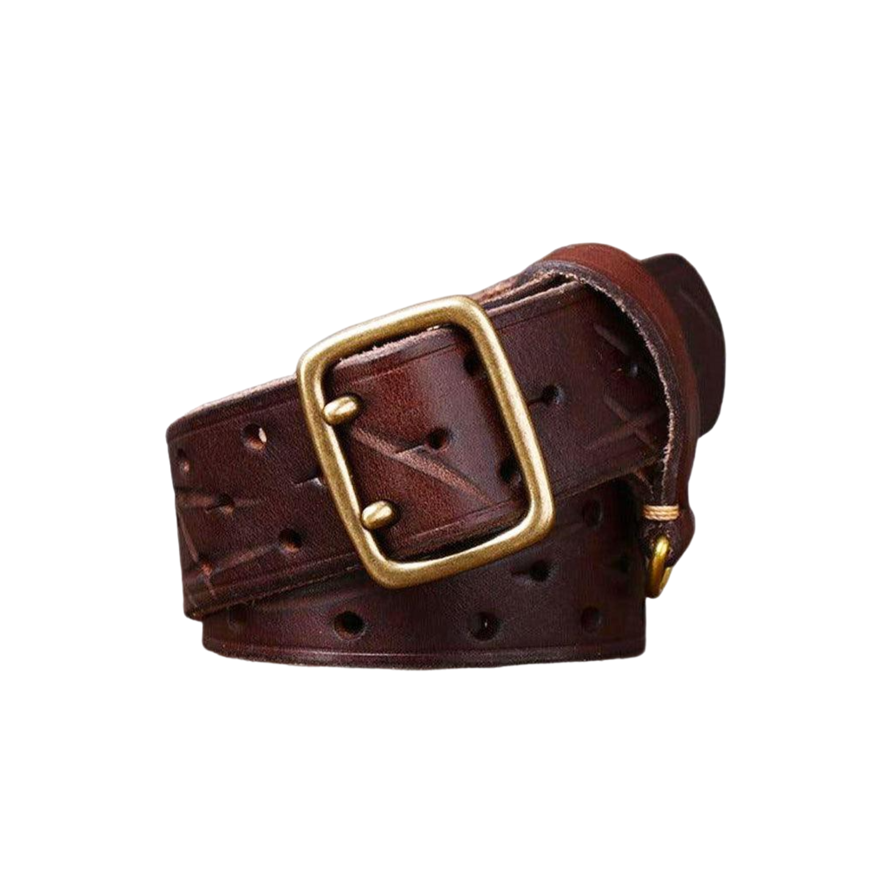 Minimalist Leather Belt For Women, Osomache Model - Leather Purse Backpack
