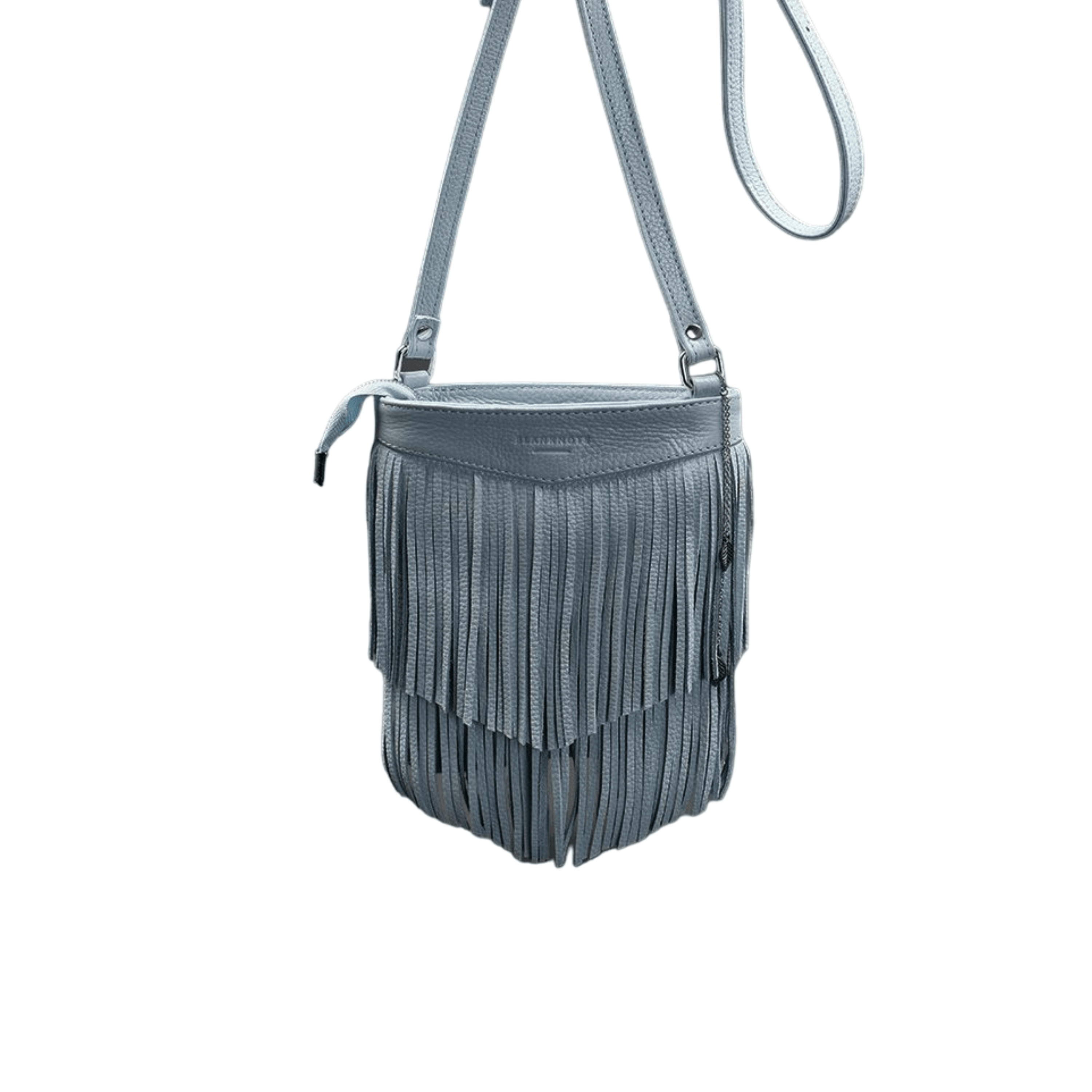 Unique Mini Crossbody Women's Leather Bag with Fringe - Leather Purse Backpack