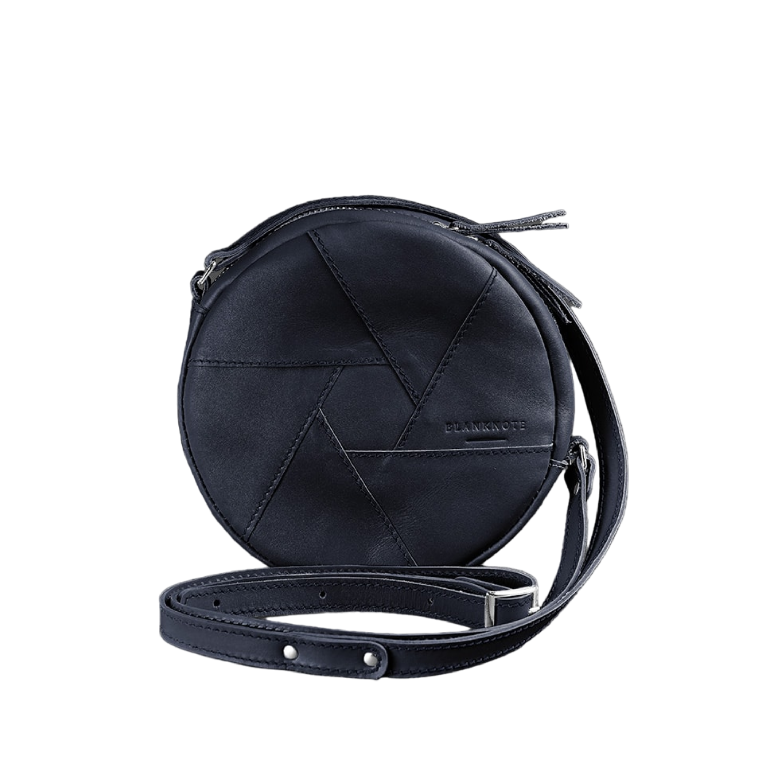 Designer Unique Crossbody Bag Leather Round Bag - Leather Purse Backpack