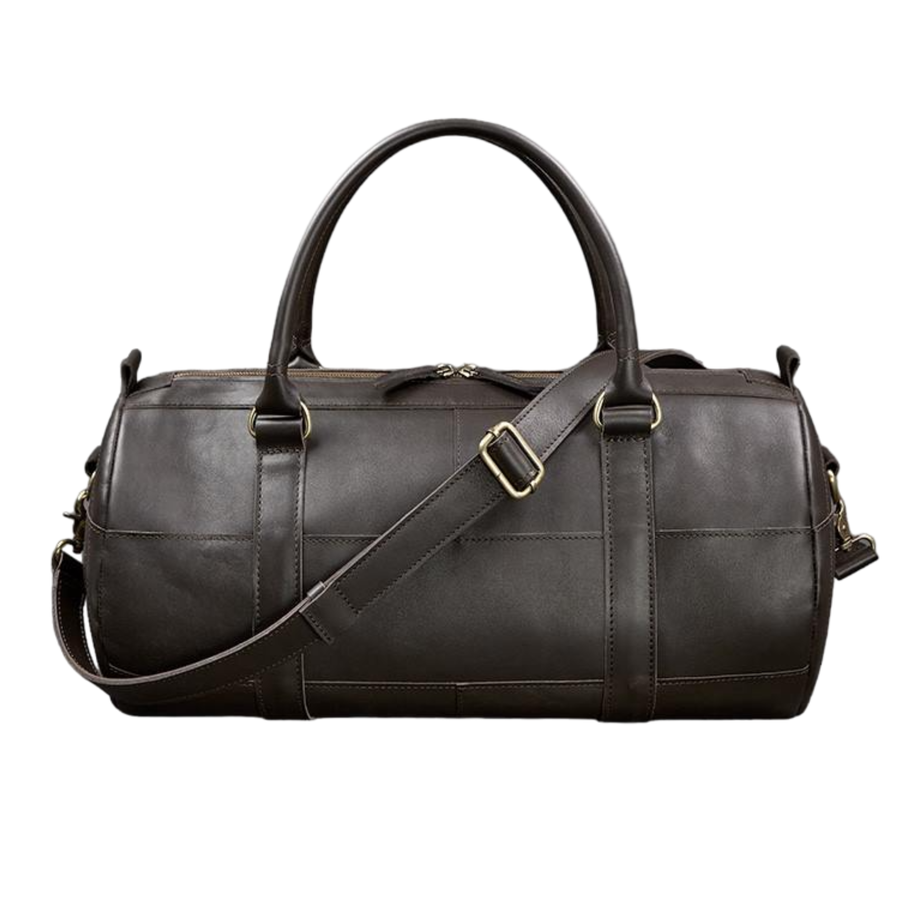Large Durable Leather Bag For Men or Women - Leather Purse Backpack