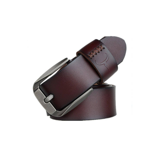 Designer Casual Leather Belt For Men, Mustang Model