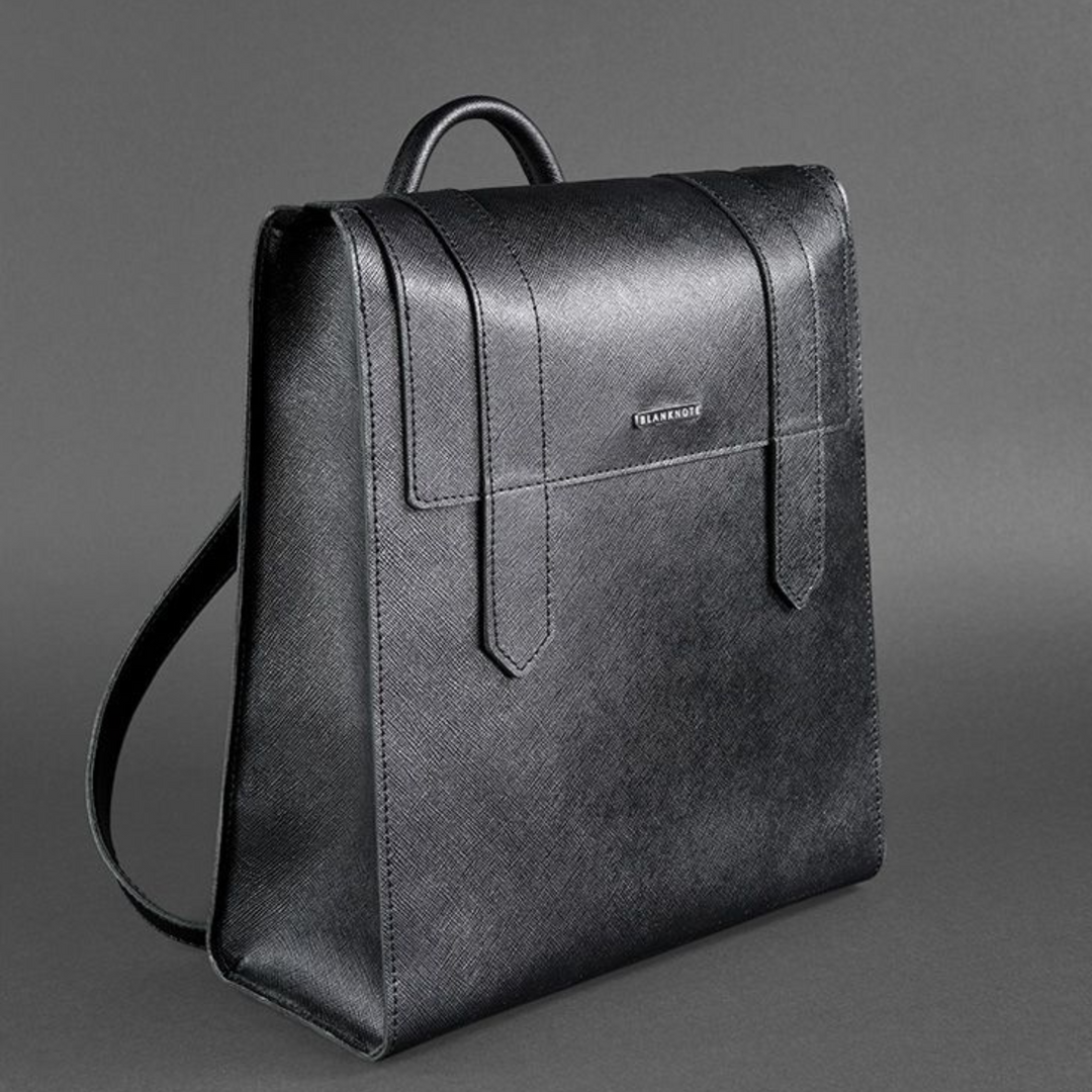 leather backpack medium size