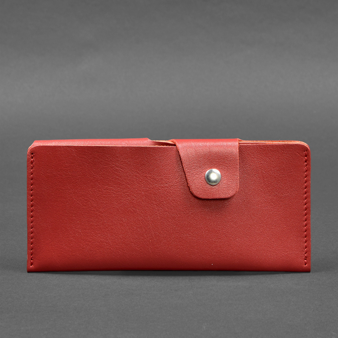 red leather wallet for ladies