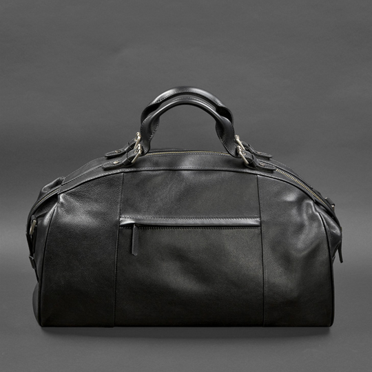 luxury leather travel bag