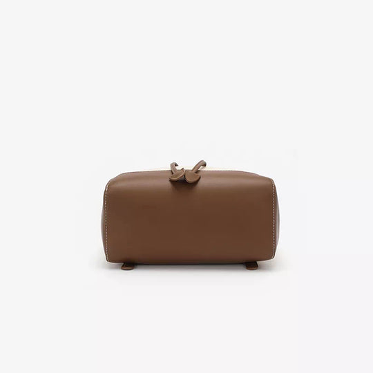 Trendy women's mini leather backpack purse