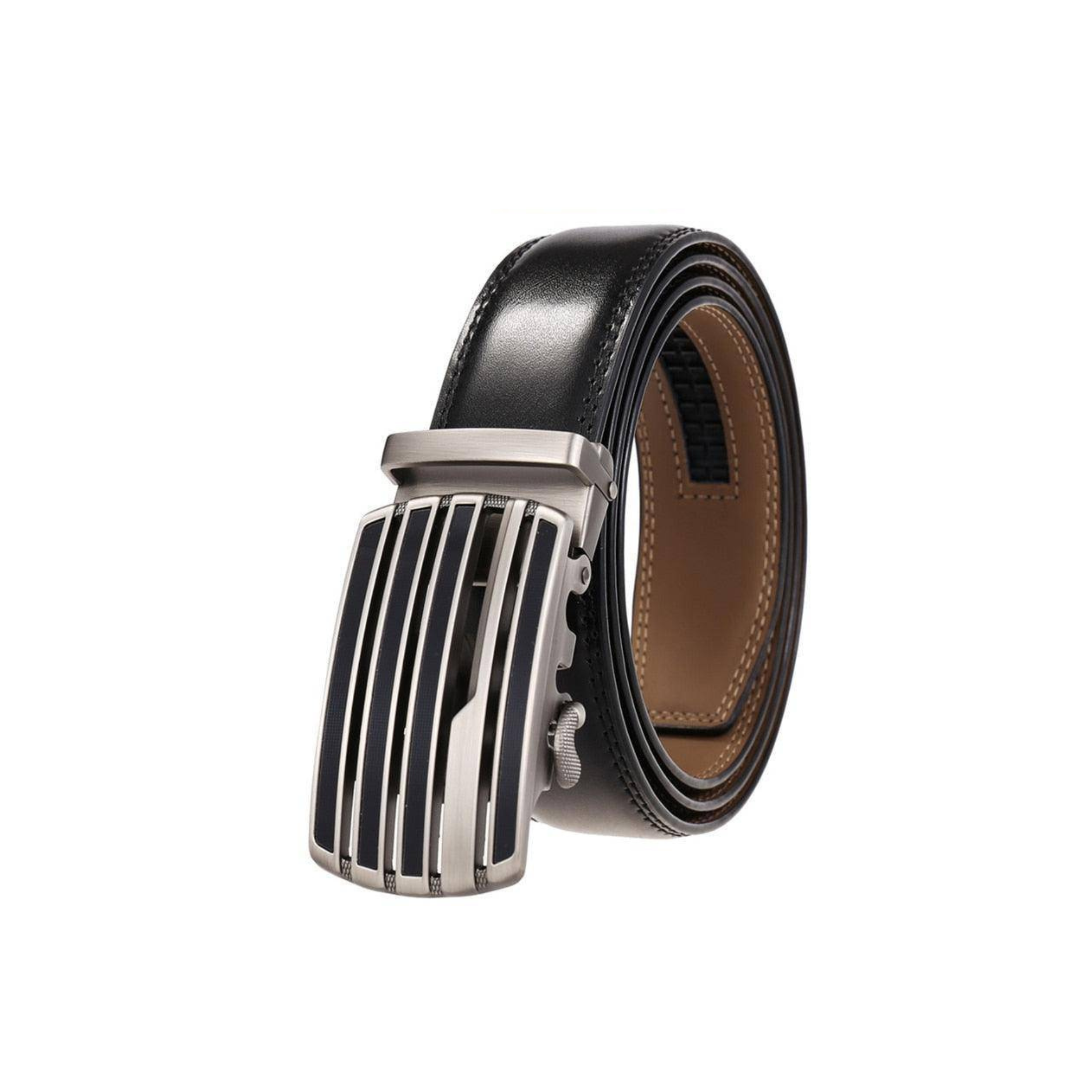 Custom Leather Suit Belt For Men, Aranthur Model - Leather Purse Backpack