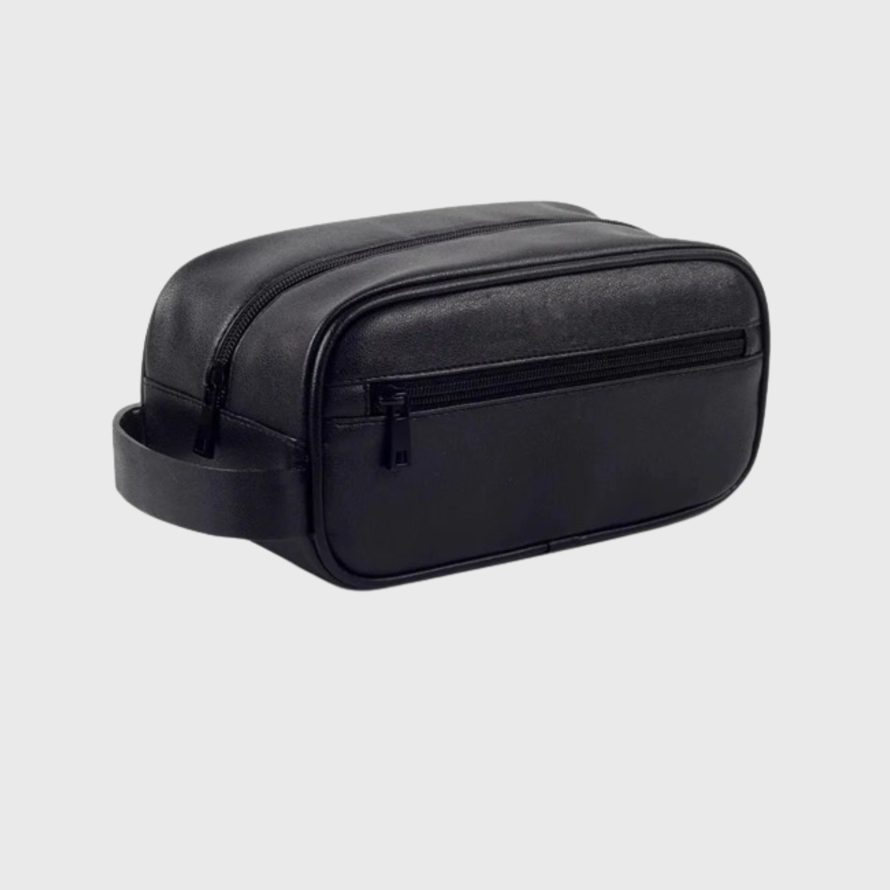 Black waterproof Dopp kit
