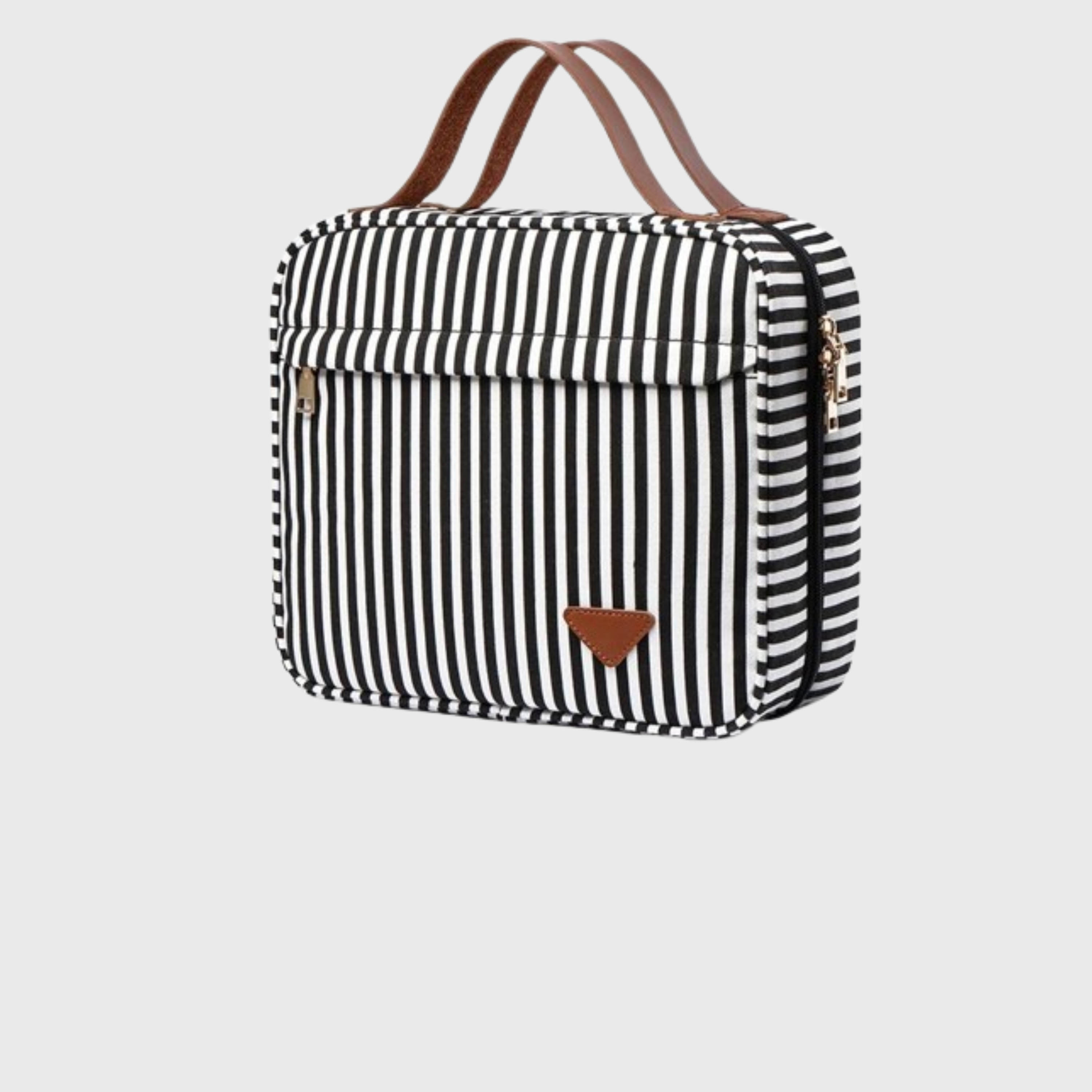 Waterproof hanging travel toiletry bag