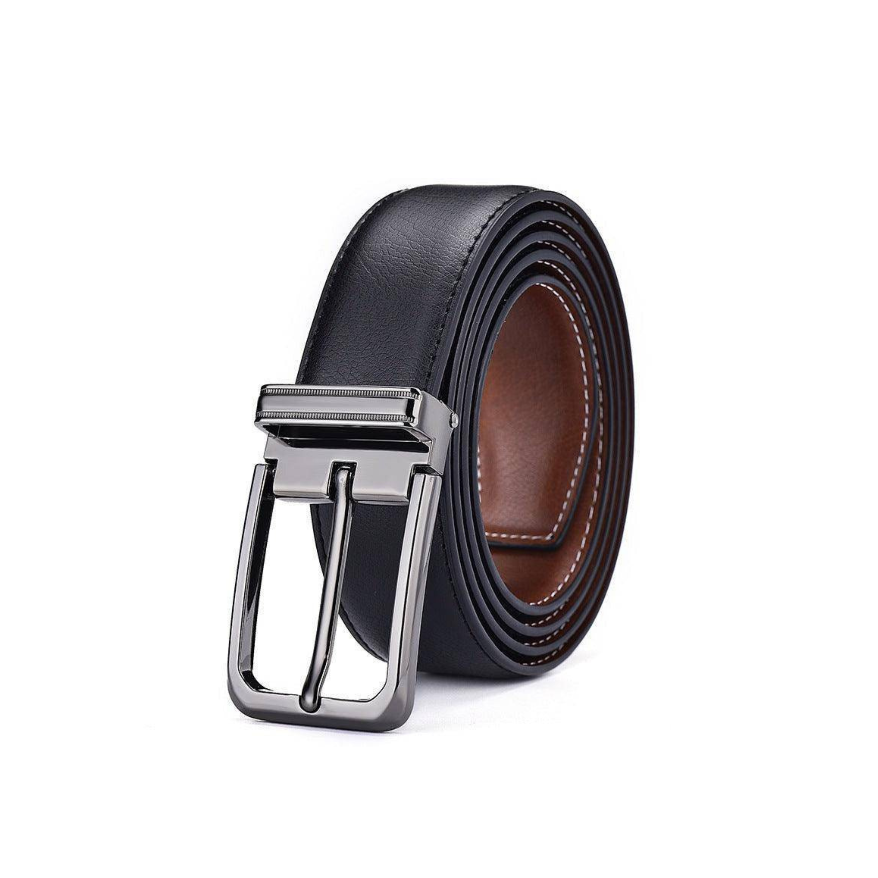 Casual Leather Suit Belt For Men, Oliver Model - Leather Purse Backpack