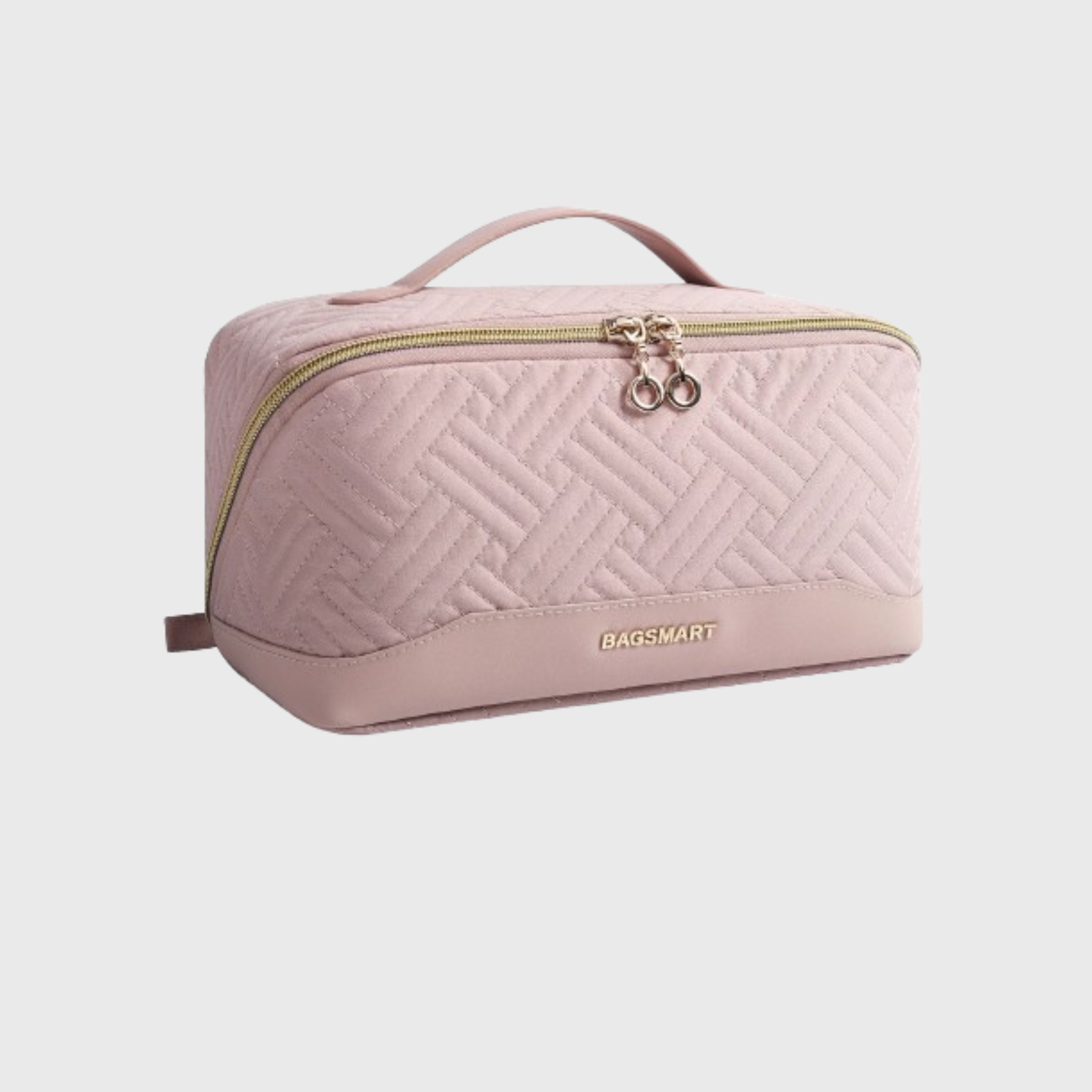 Large waterproof cosmetic toiletry bag for women