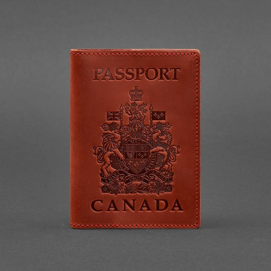 Canada Passport Genuine Leather Passport holder