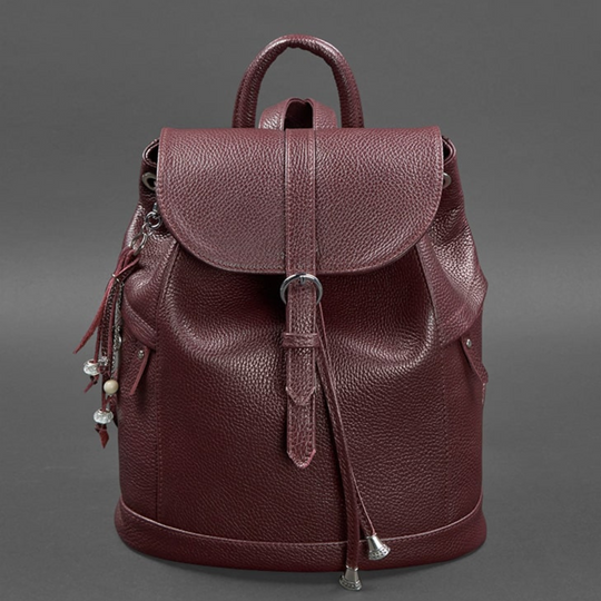 women's work backpack leather