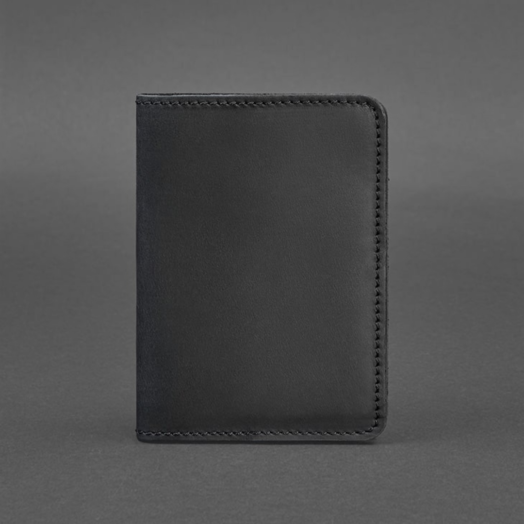 leather passport wallet mens