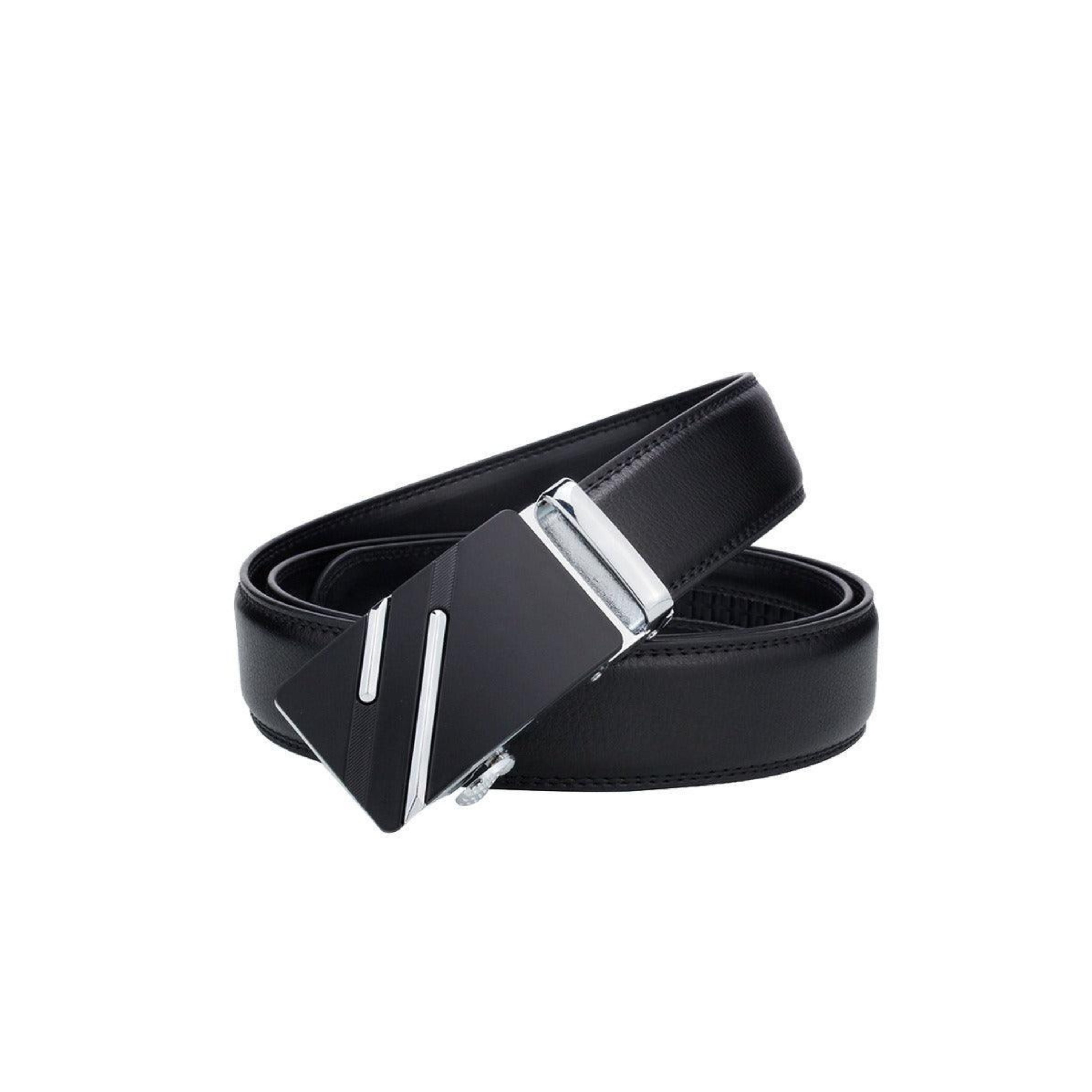 Black Casual Leather Suit Belt For Men, Kote Model - Leather Purse Backpack